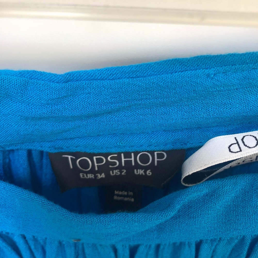 Top shop m slit midi skirt